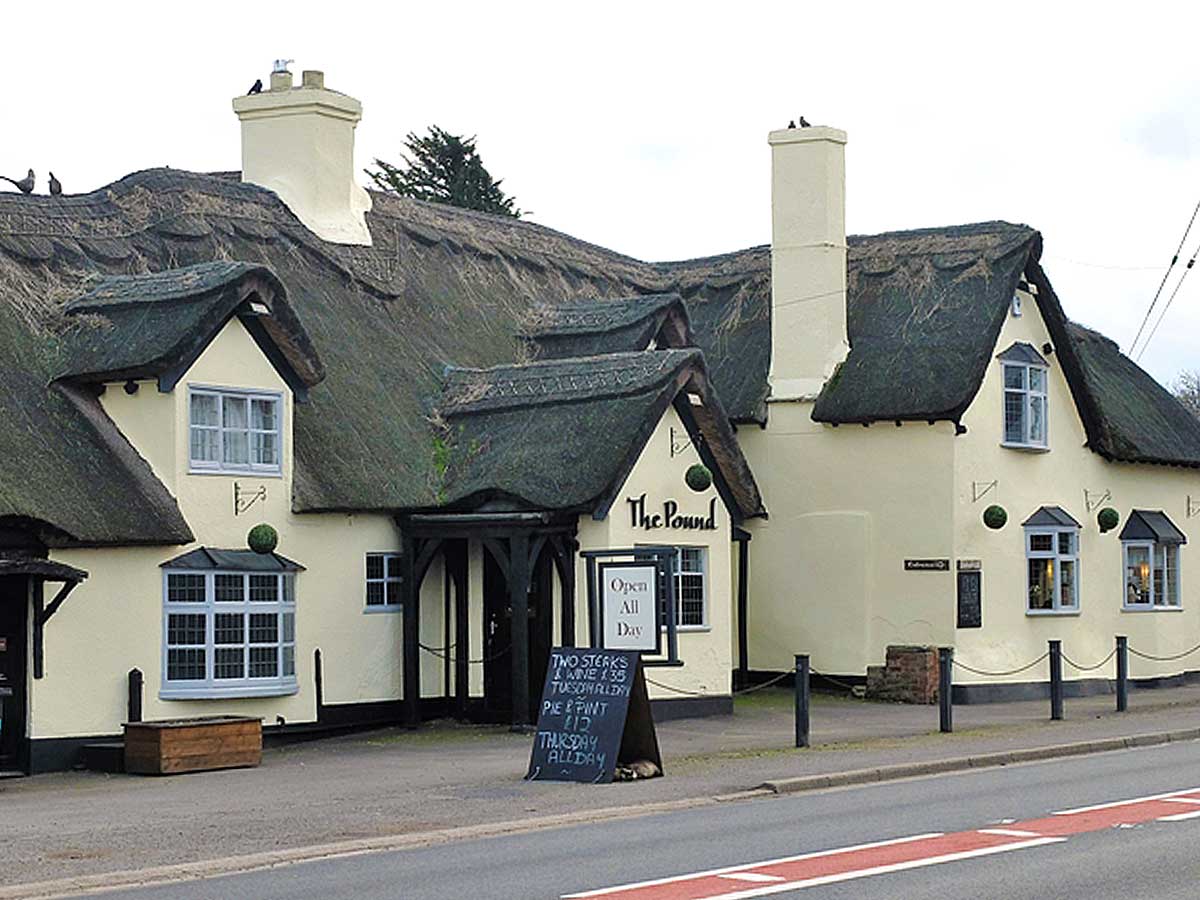 Church stretton camping – explore the Shropshire Hills. The Pound Inn is right next to the campsite.