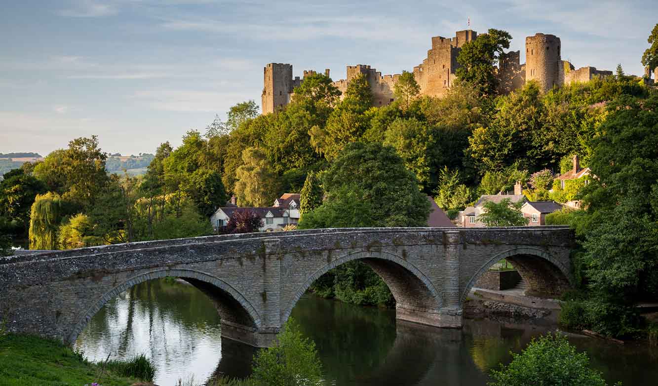 ludlow castle and bridge